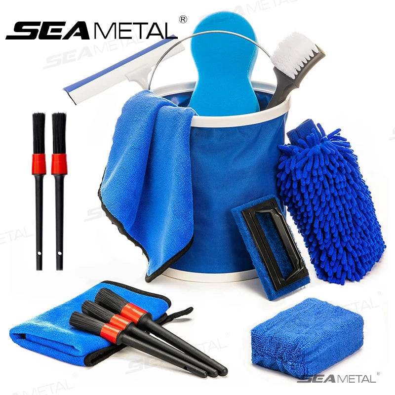SEAMETAL 13Pc Car Washing Tool Kit