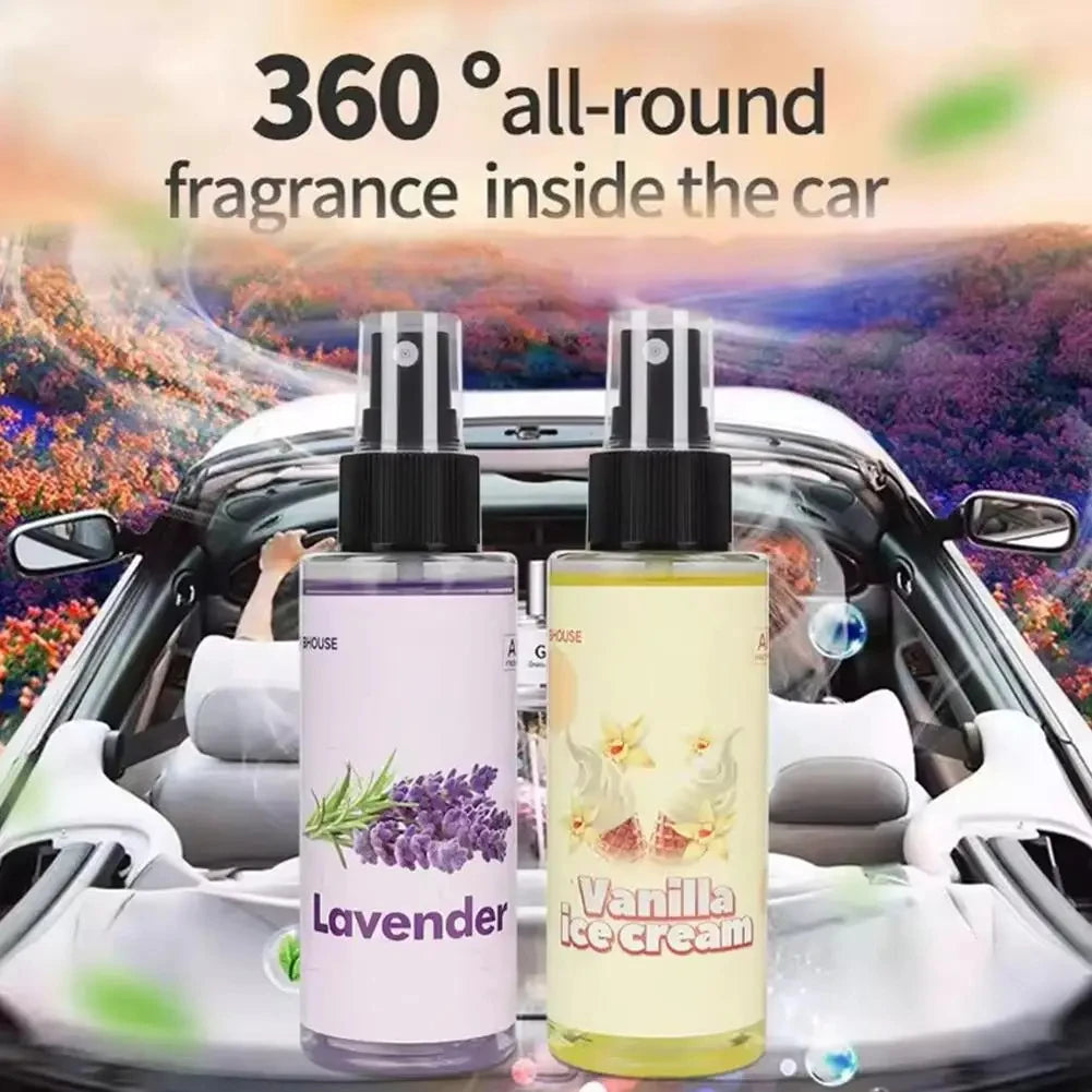Lavender and Vanilla Ice Cream pump spray bottles
