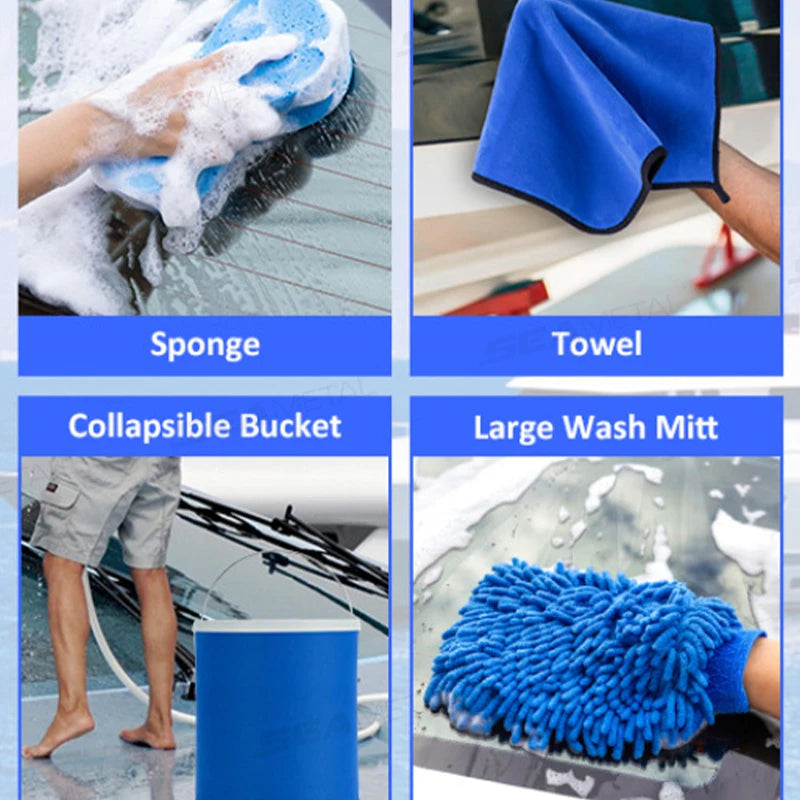SEAMETAL 13Pc Car Washing Tool Kit