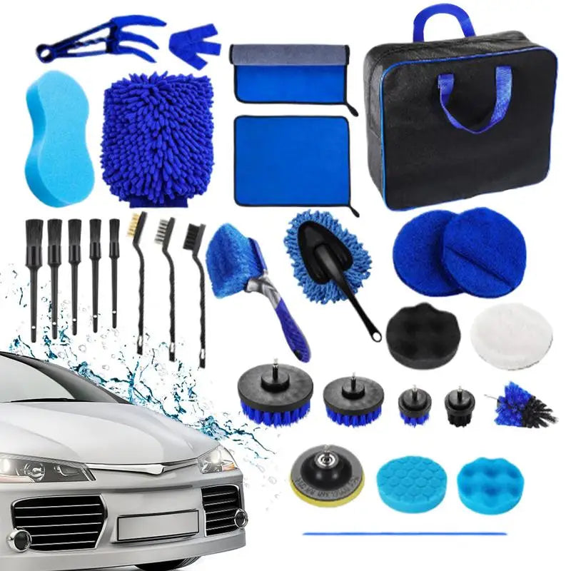 29Pc Car Cleaning Tools Kit