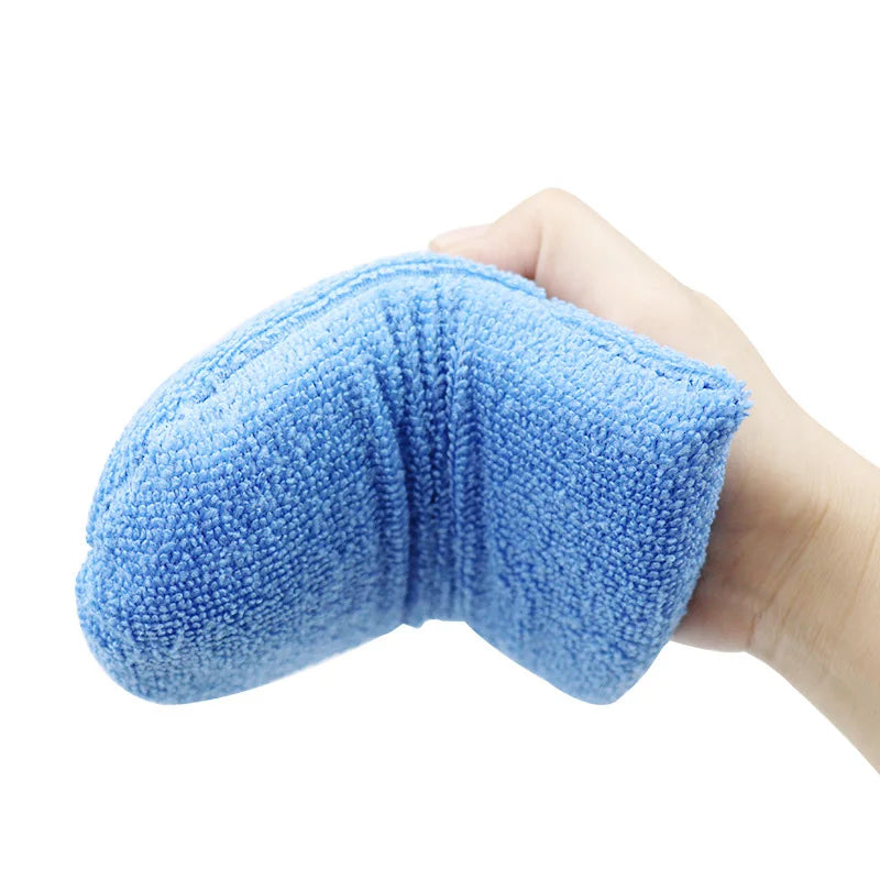 Microfibre Wax Applicator Mitts, 5-Pack