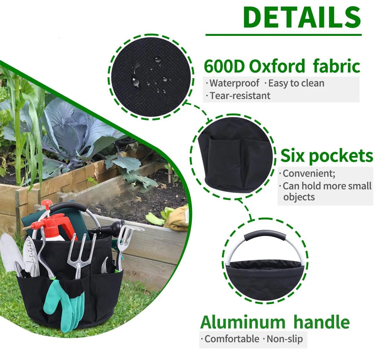 17L Folding Storage Basket / Detailing Caddy