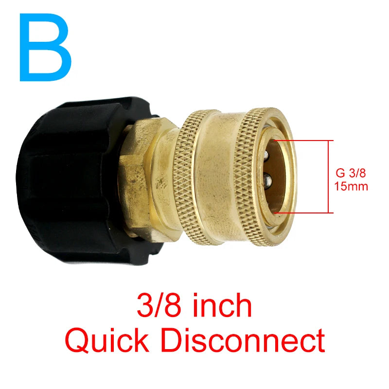 M22 14Mm Swivel Quick Connect Fitting Kit