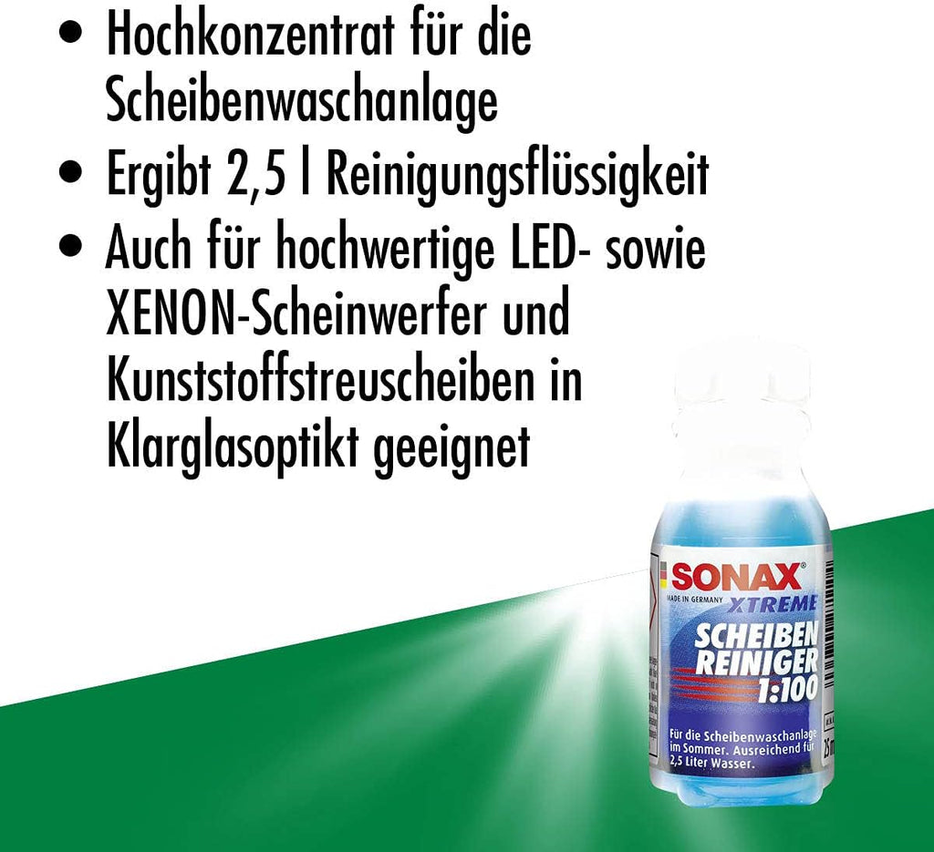 Xtreme Concentrated Windscreen Washer Fluid 25Ml