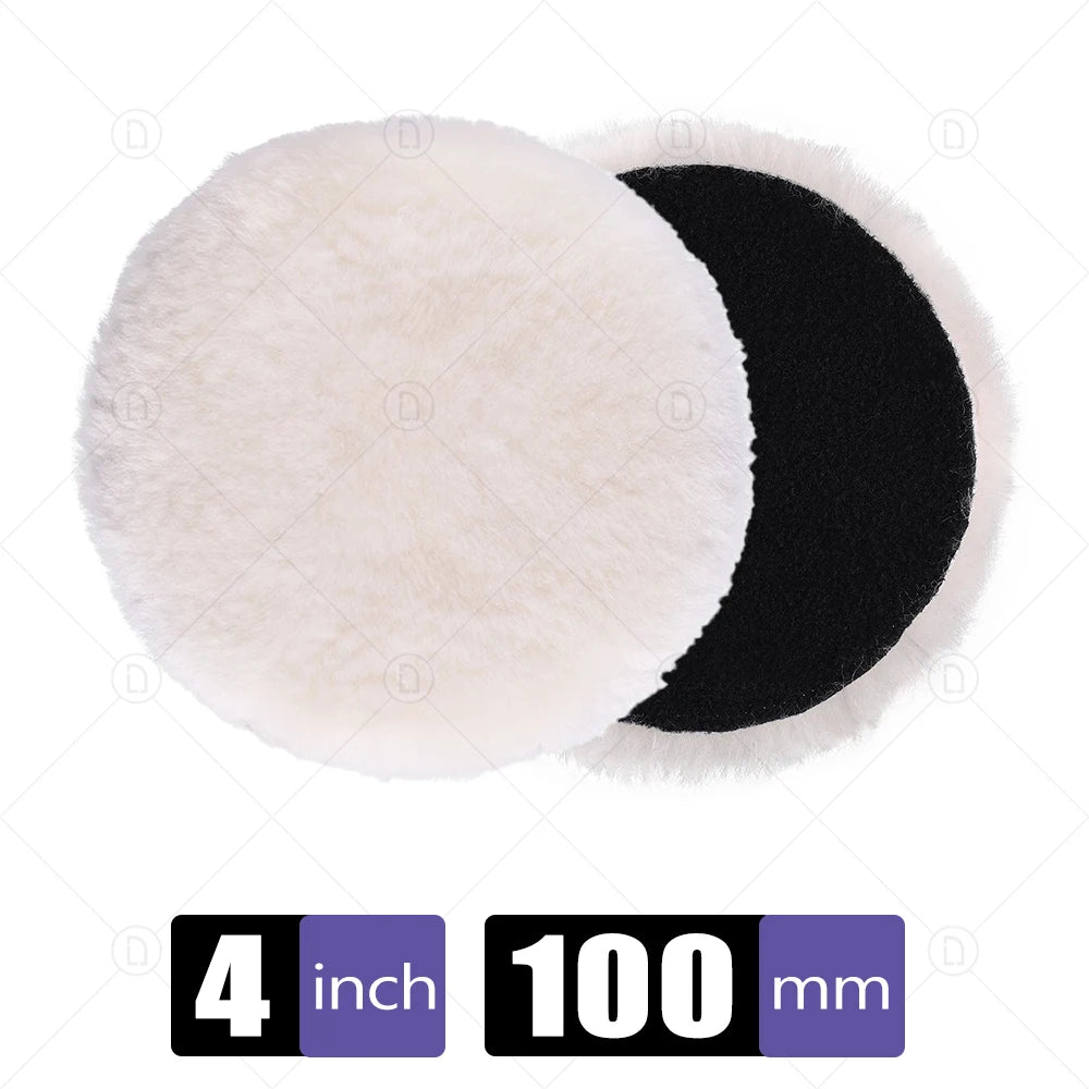 Car Polish Pad Disc - Imitated Wool Soft Polishing Buffing Pad