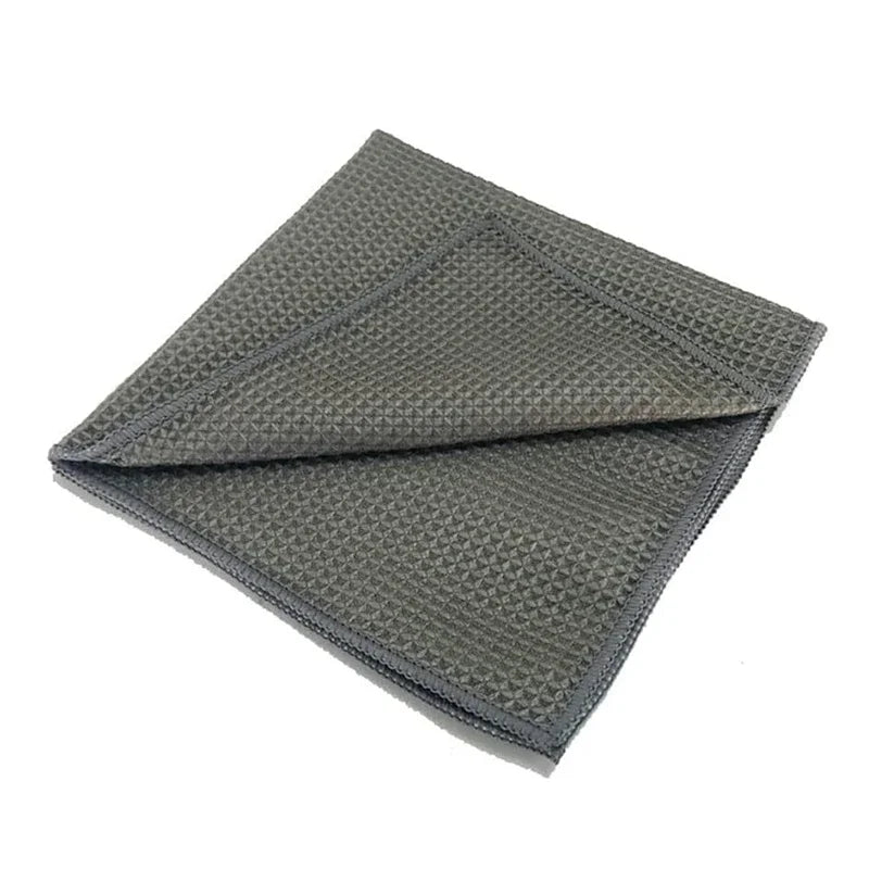 Waffle Weave Microfibre Drying Towel, 4-Pack