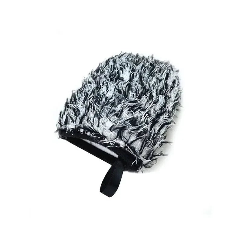 Microfiber Car Washing Glove - Auto Wheel Hub Rim Cleaning Mitt