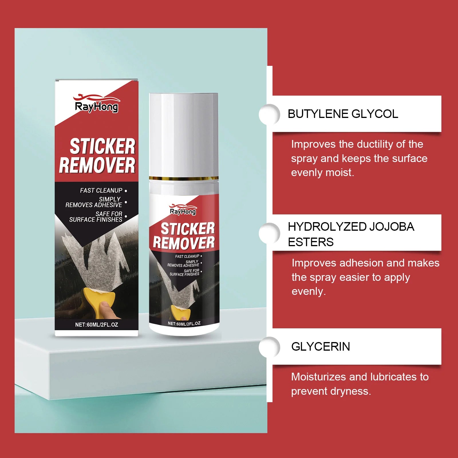 Adhesive & Sticker Residue Remover Spray