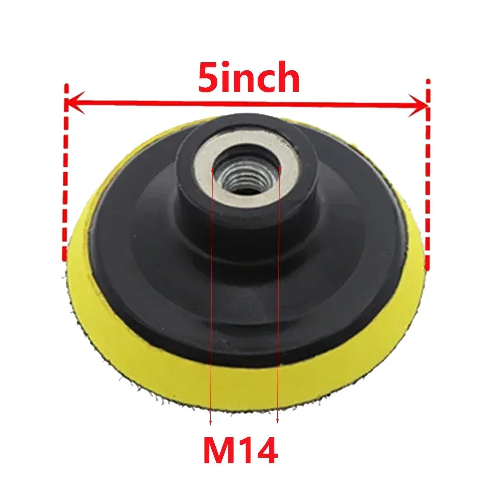 M10/M14 Hook-And-Loop Backing Pad / Polishing Backer Plate Set