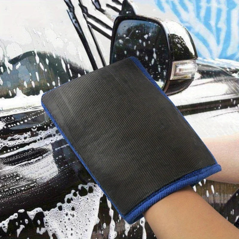 Car Wash Magic Clay Bar Mitt - Auto Care Cleaning Towel Pad