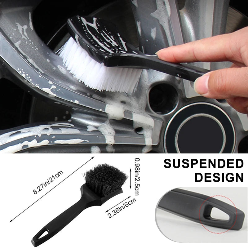 SEAMETAL Car Tire Wheel Rim Cleaning Brush