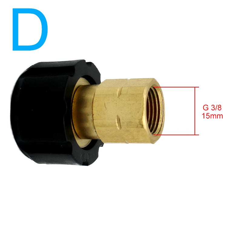 M22 14Mm Swivel Quick Connect Fitting Kit
