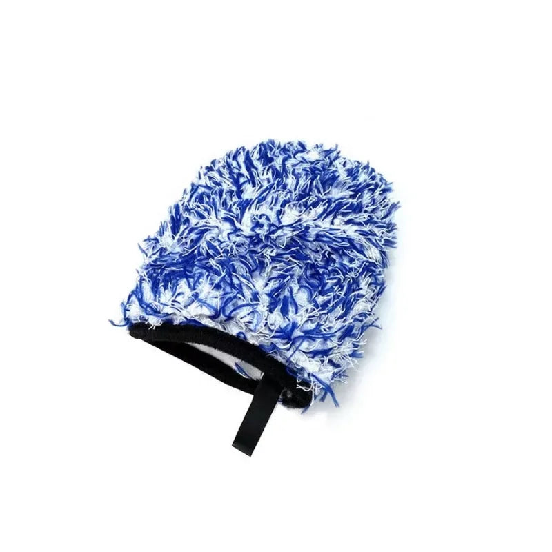 Microfiber Car Washing Glove - Auto Wheel Hub Rim Cleaning Mitt