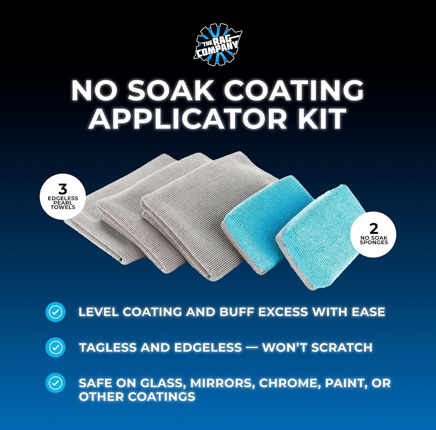 No-Soak Coating Applicator Kit