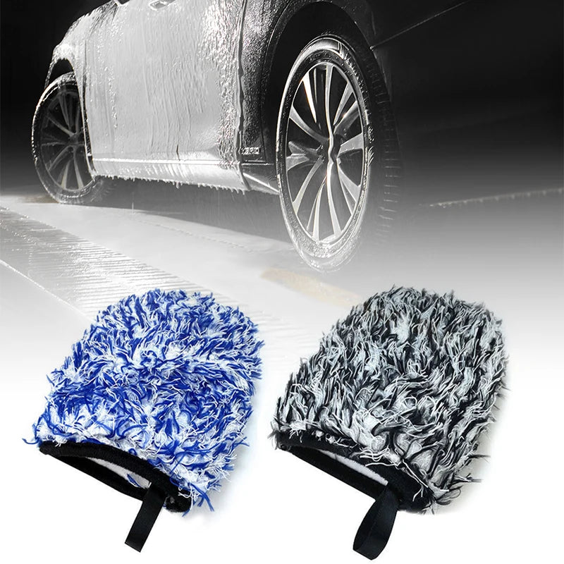 SEAMETAL Chenille Microfiber Wash Mitt / Detailer Glove