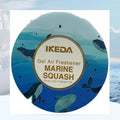 Marine Squash gel jar car air freshener tin