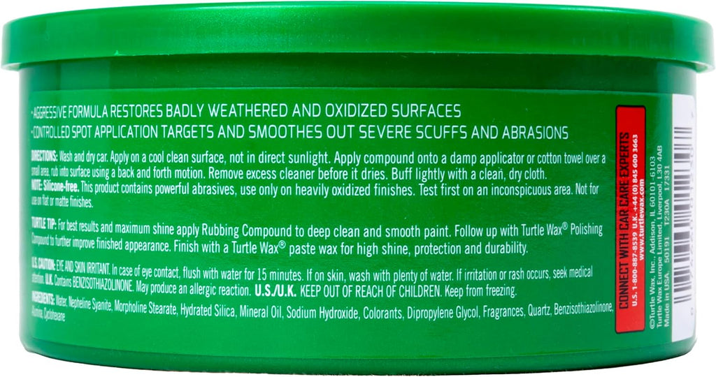 Rubbing Compound, 298G Pack of 2