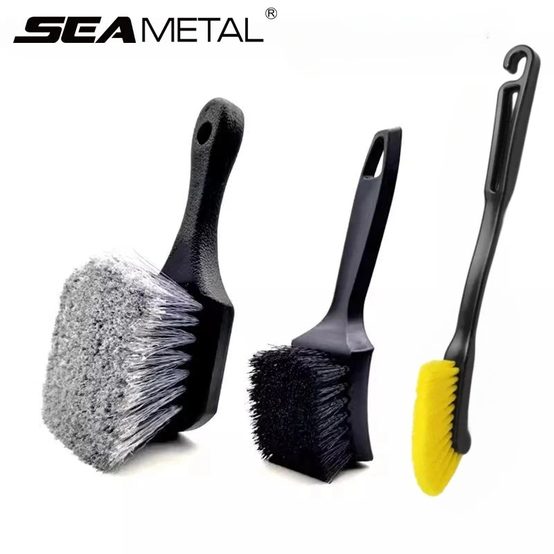 SEAMETAL Car Tire Wheel Rim Cleaning Brush