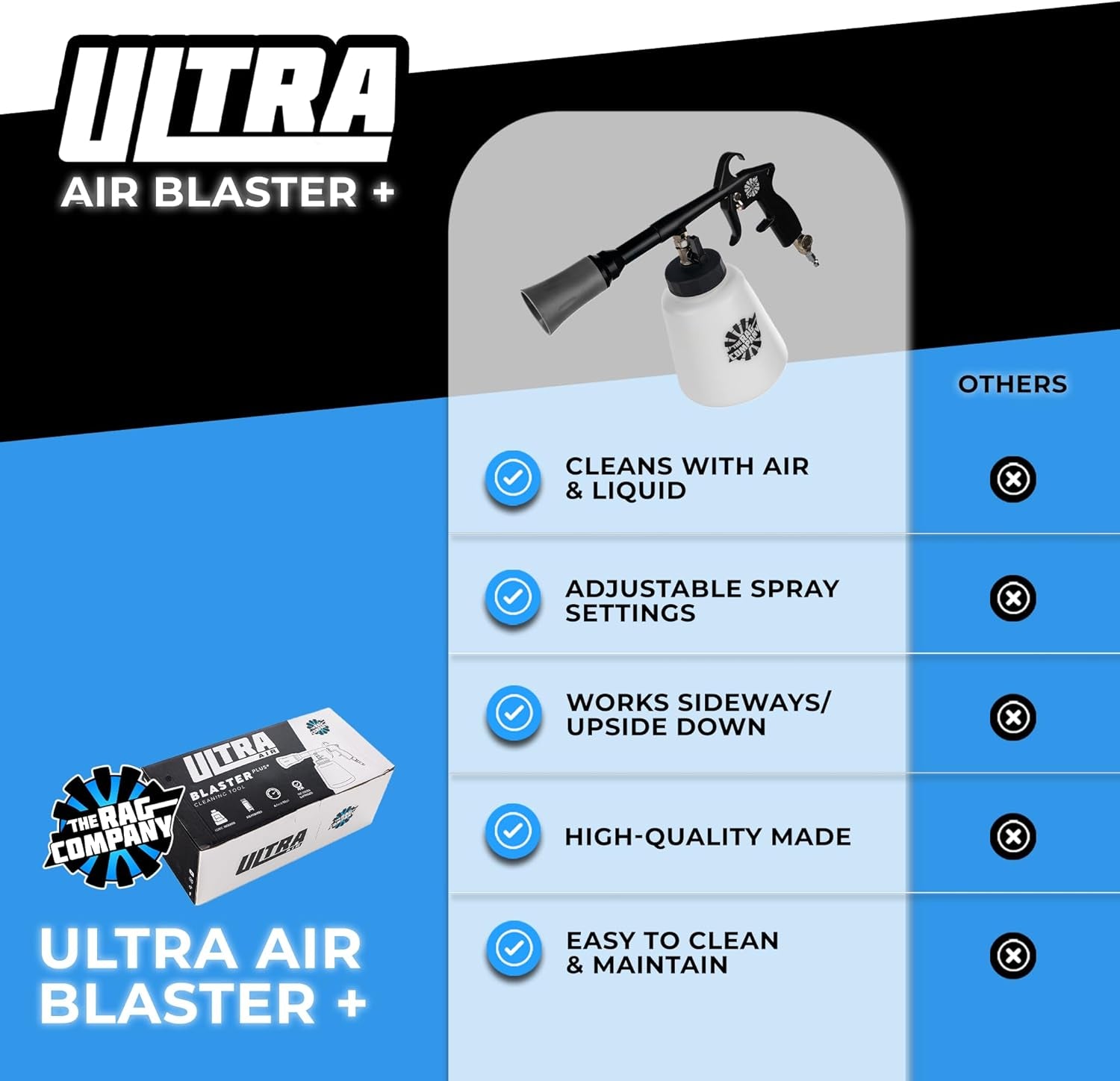 Ultra Air Blaster plus Interior Cleaning Tool