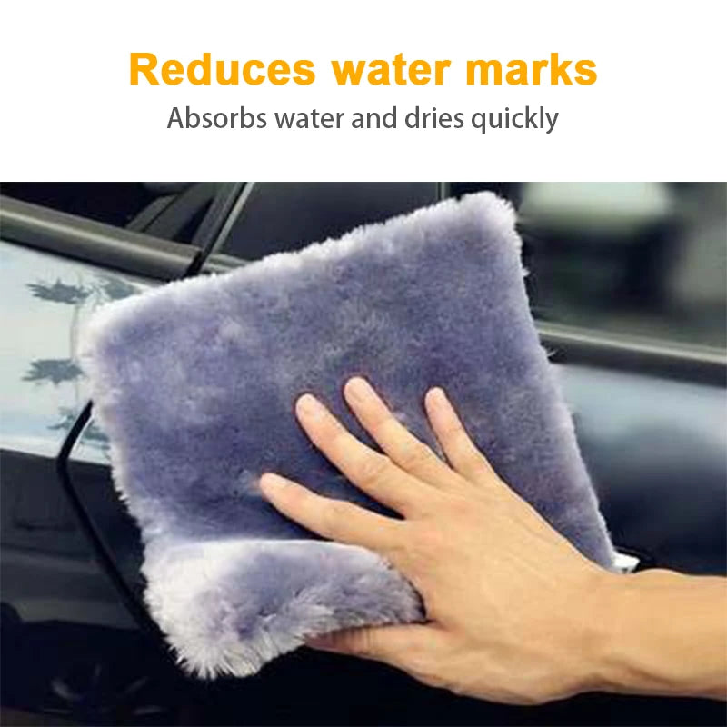 SEAMETAL Plush Detailing Towel 25x25cm