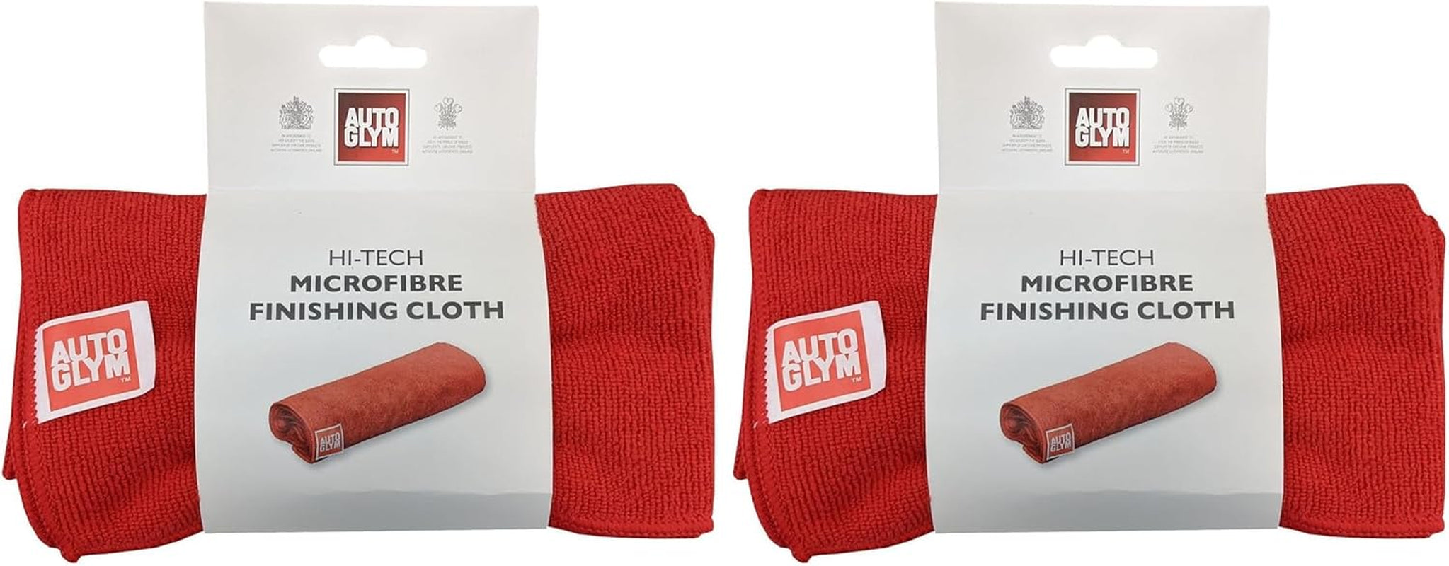 HI-TECH Microfibre Finishing Cloth, 2-Pack