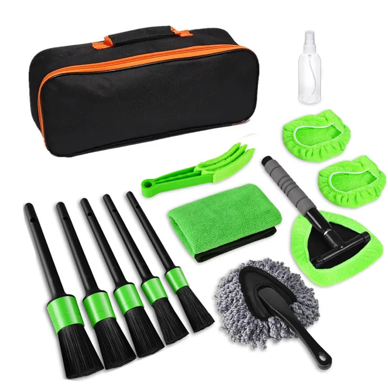 13Pc Car Detailing Brush Set