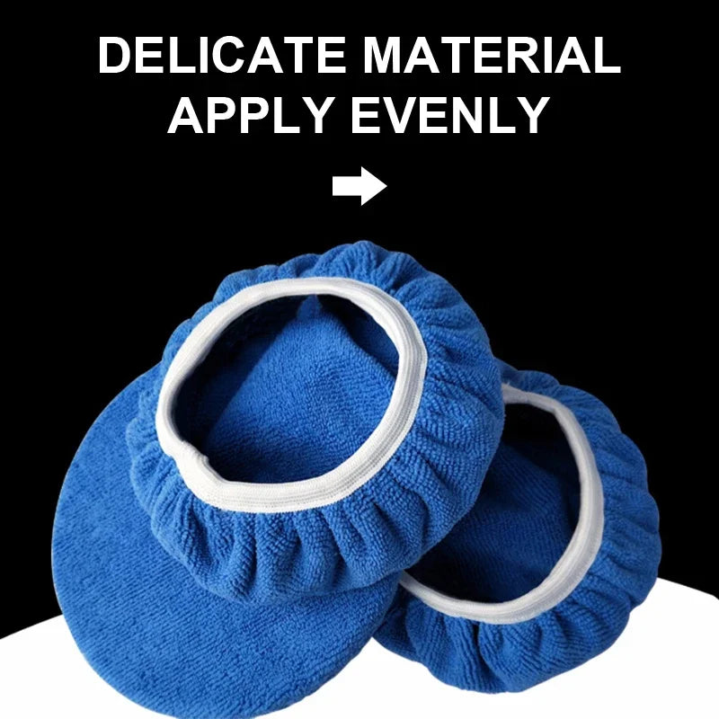 SEAMETAL 5Pc Microfiber Polishing Bonnet/Pad Cover Set