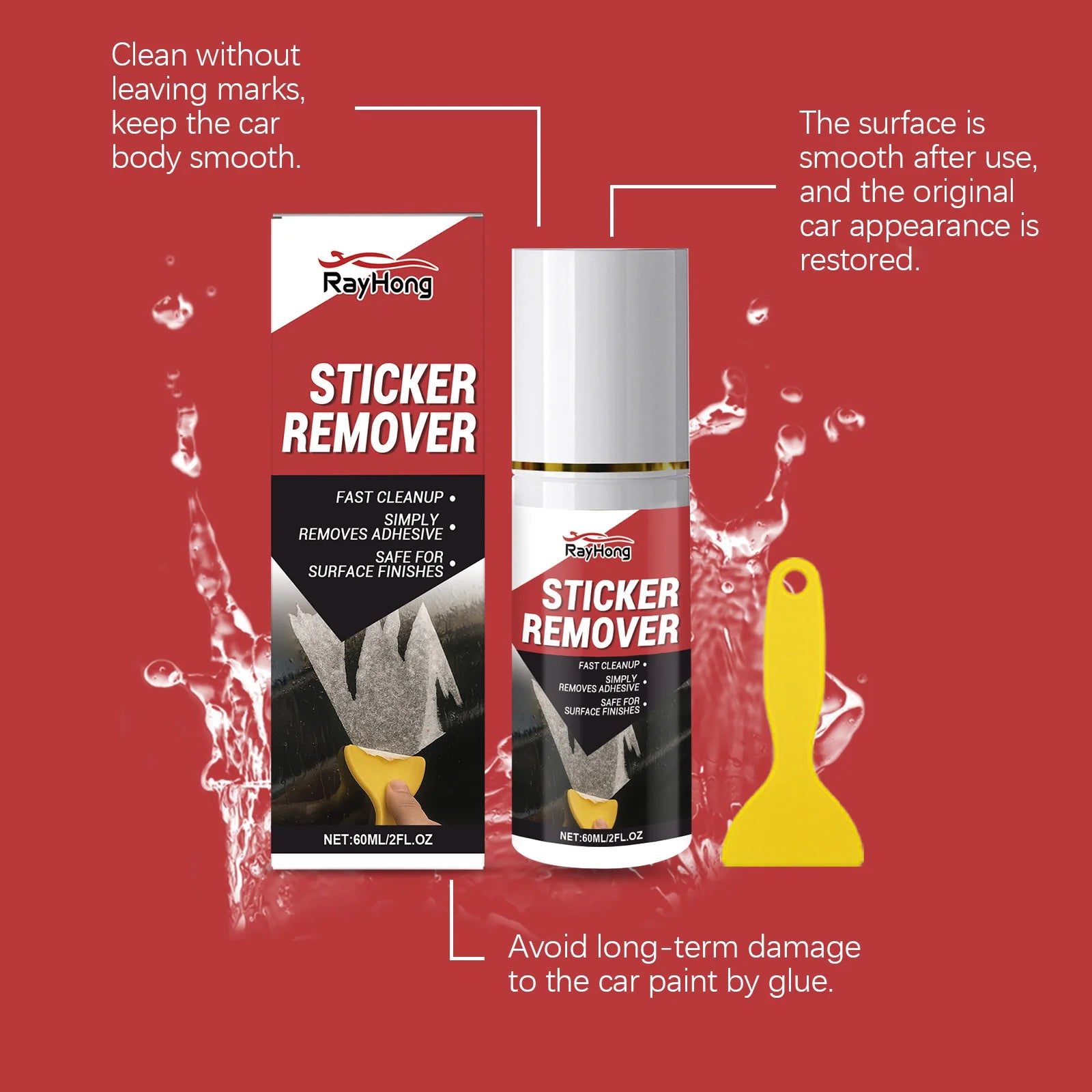 Adhesive & Sticker Residue Remover Spray