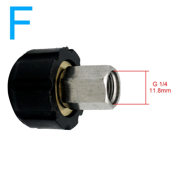 M22 14Mm Swivel Quick Connect Fitting Kit