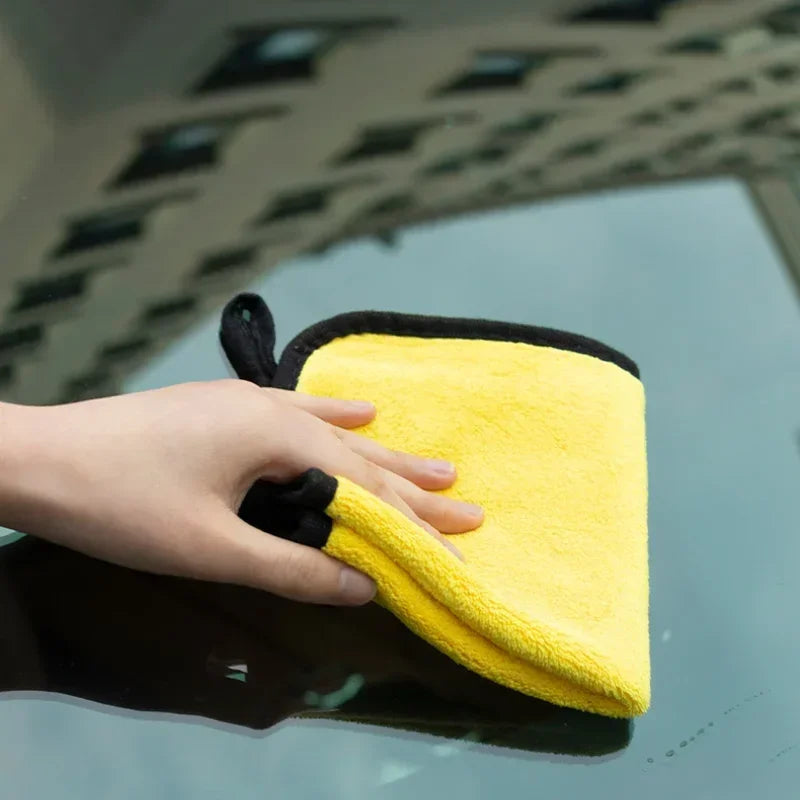 Double-Layer Microfiber Glass/Window Drying Cloth