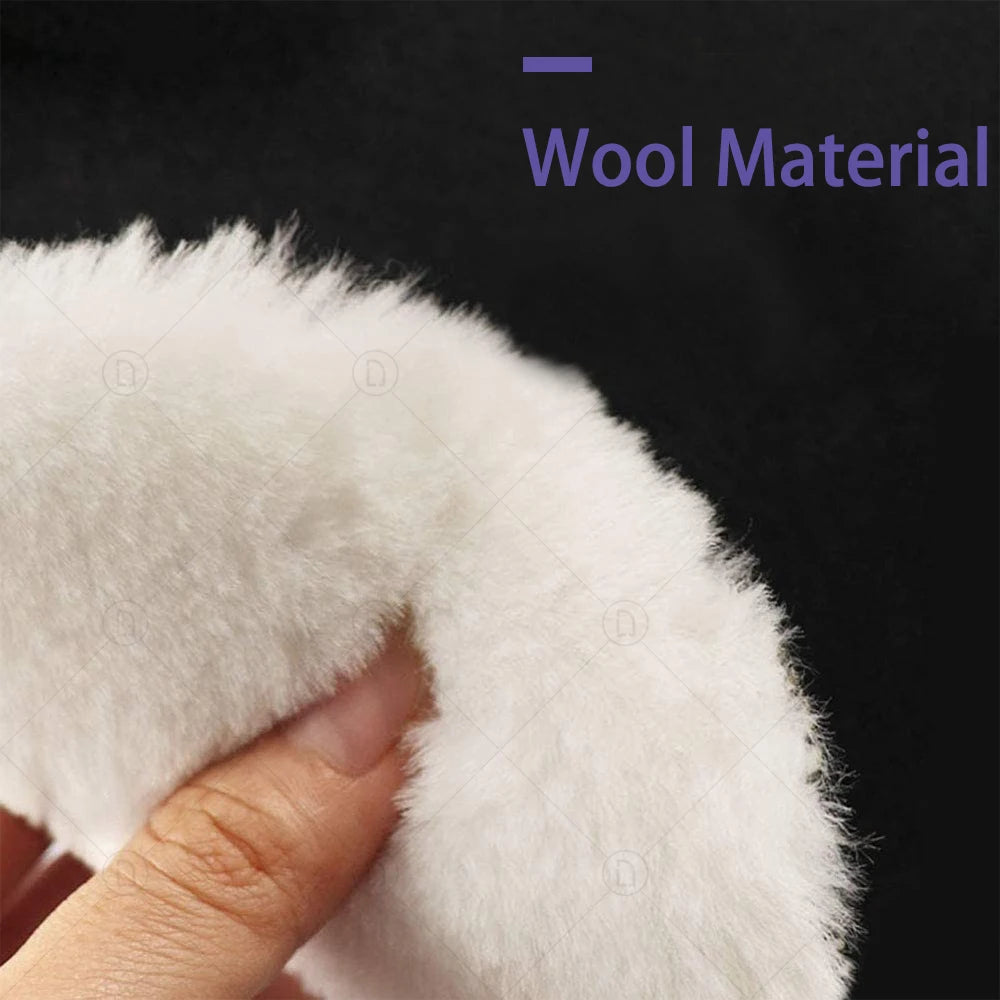Car Polish Pad Disc - Imitated Wool Soft Polishing Buffing Pad