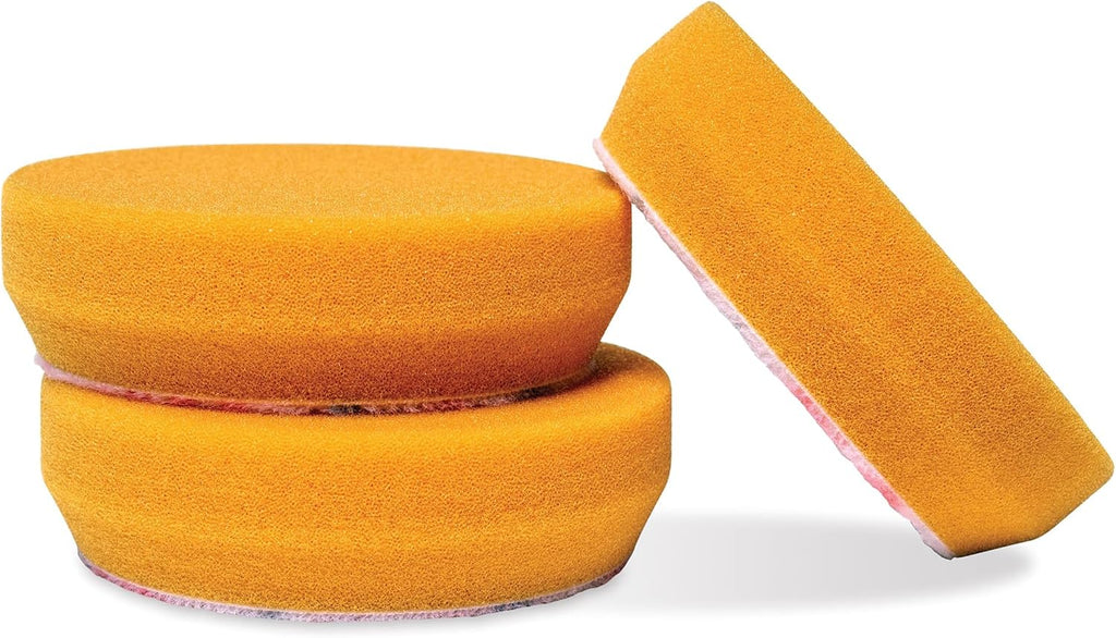 3 Inch Orange Foam Correcting Pad, Set of 3