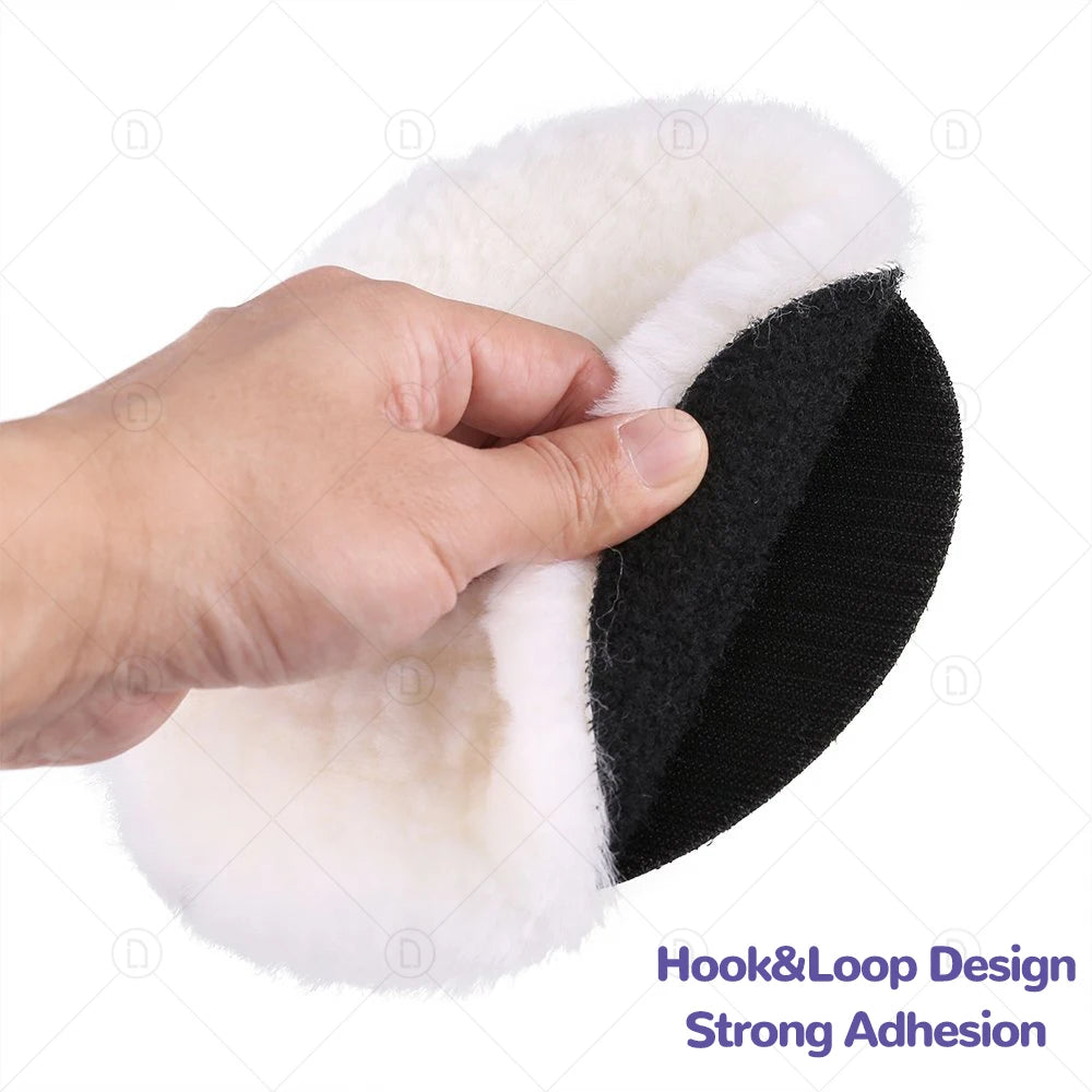 Car Polish Pad Disc - Imitated Wool Soft Polishing Buffing Pad