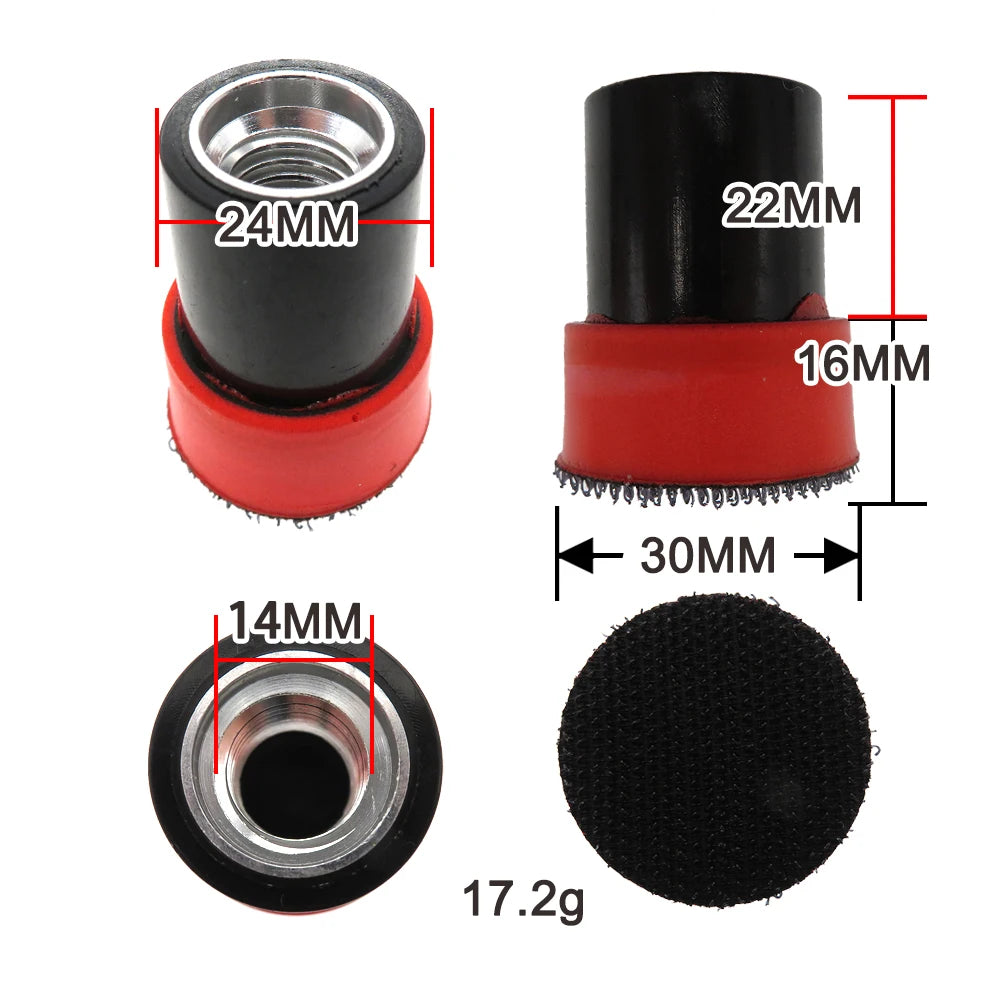 M14 Backing Plate for Drill/Polisher Buffing Pads