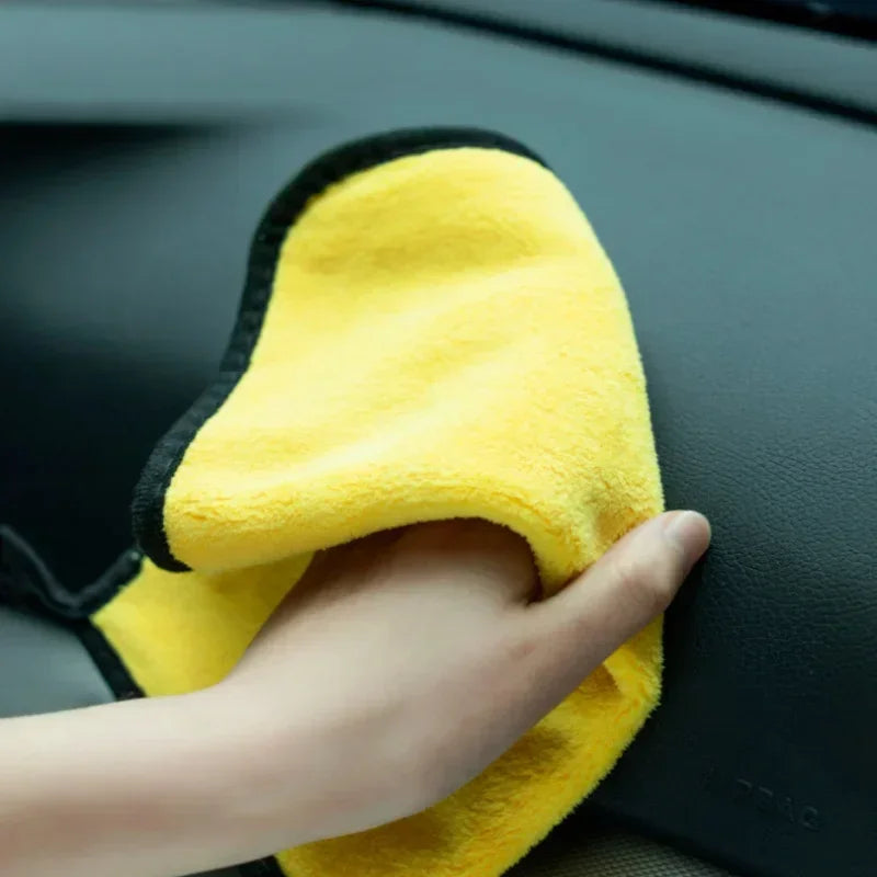 Double-Layer Microfiber Glass/Window Drying Cloth