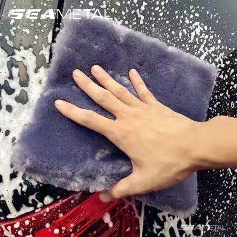 SEAMETAL Plush Detailing Towel 25x25cm