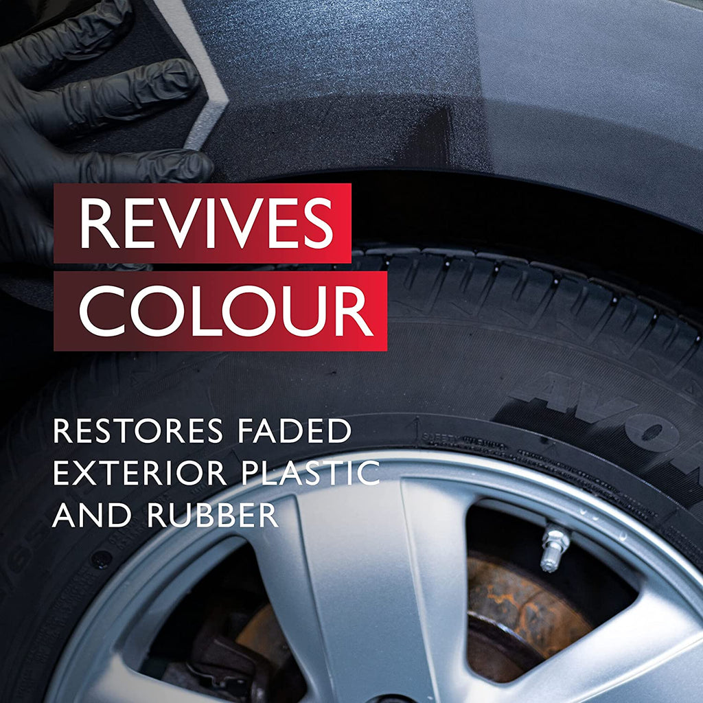 Bumper & Trim Gel, 500Ml - Car Trim Restorer Revives Colour and Protects Exterior Car Bodywork