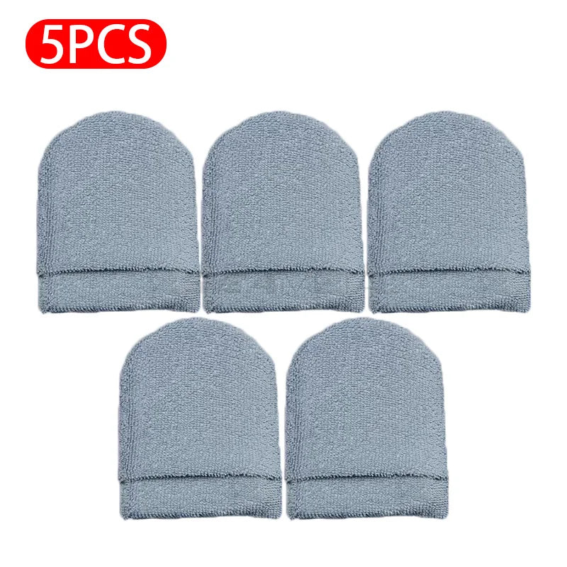 Microfibre Wax Applicator Mitts, 5-Pack