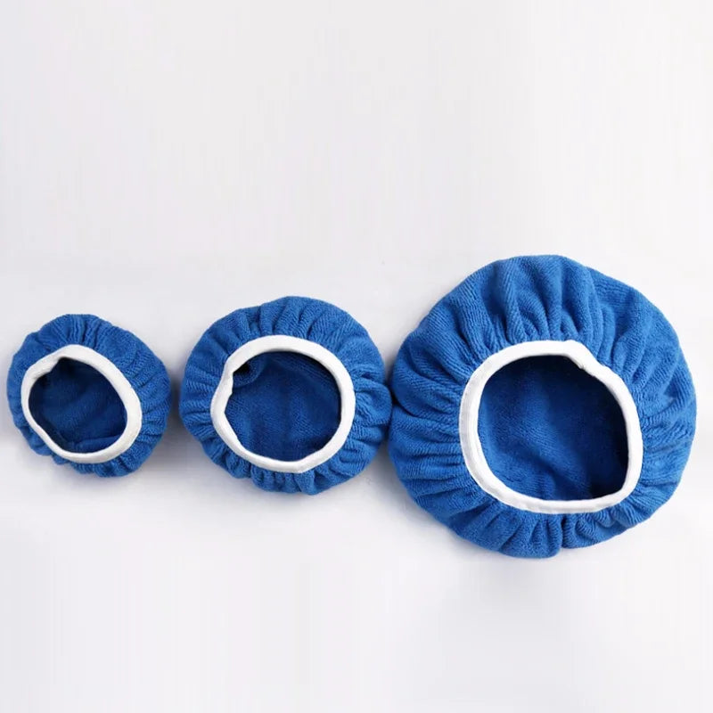 SEAMETAL 5Pc Microfiber Polishing Bonnet/Pad Cover Set