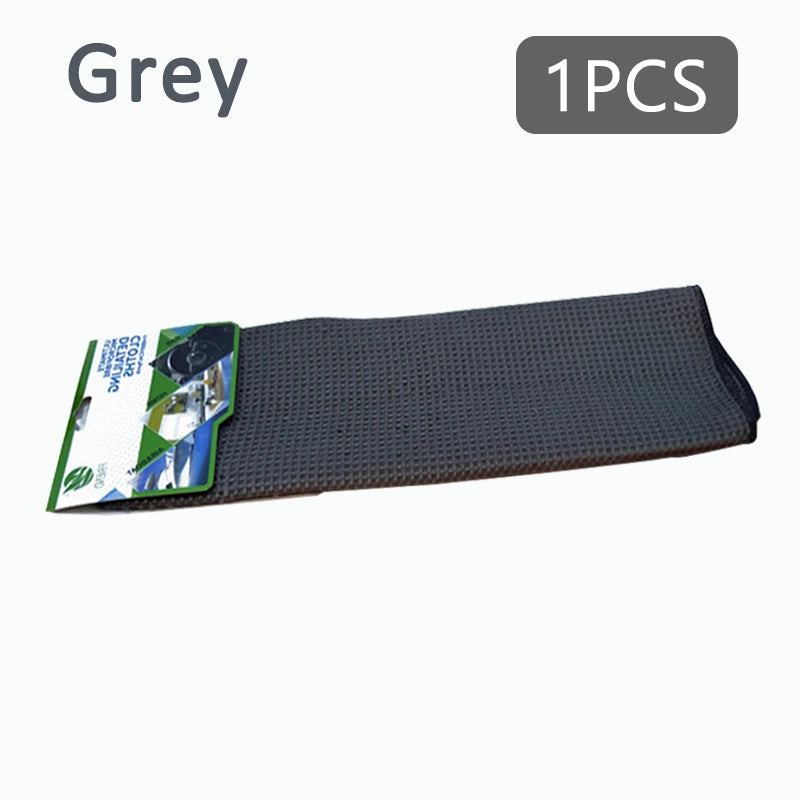 Waffle-Weave Microfiber Car Drying Towel