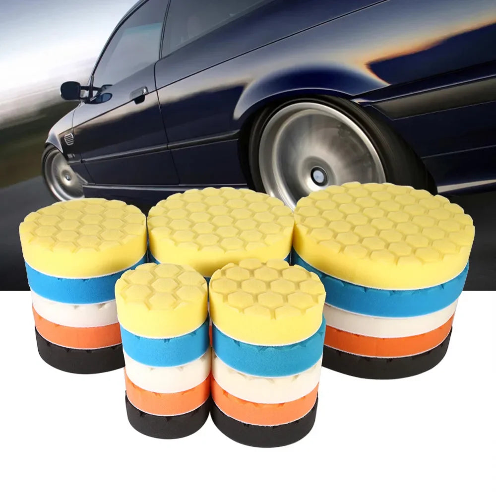 Foam pad kits stacked in multiple sizes