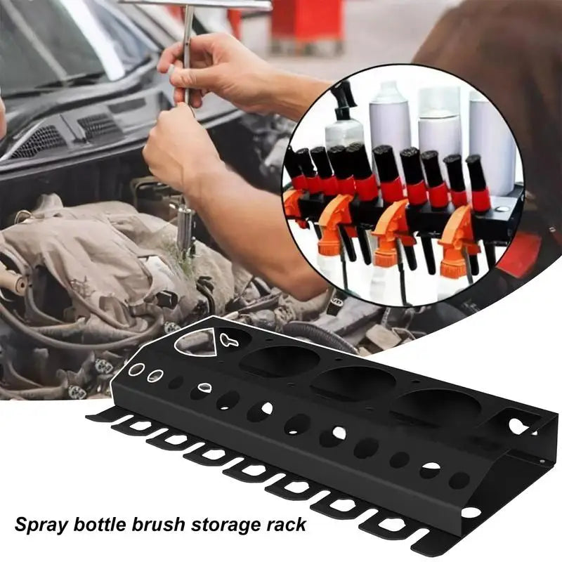 Spray Bottle Storage Rack - Wall Mount