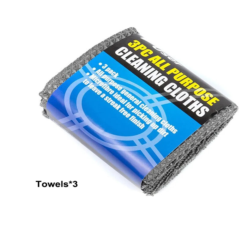 9Pc Car Wash Cleaning Kit