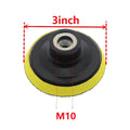 M10/M14 Hook-And-Loop Backing Pad / Polishing Backer Plate Set
