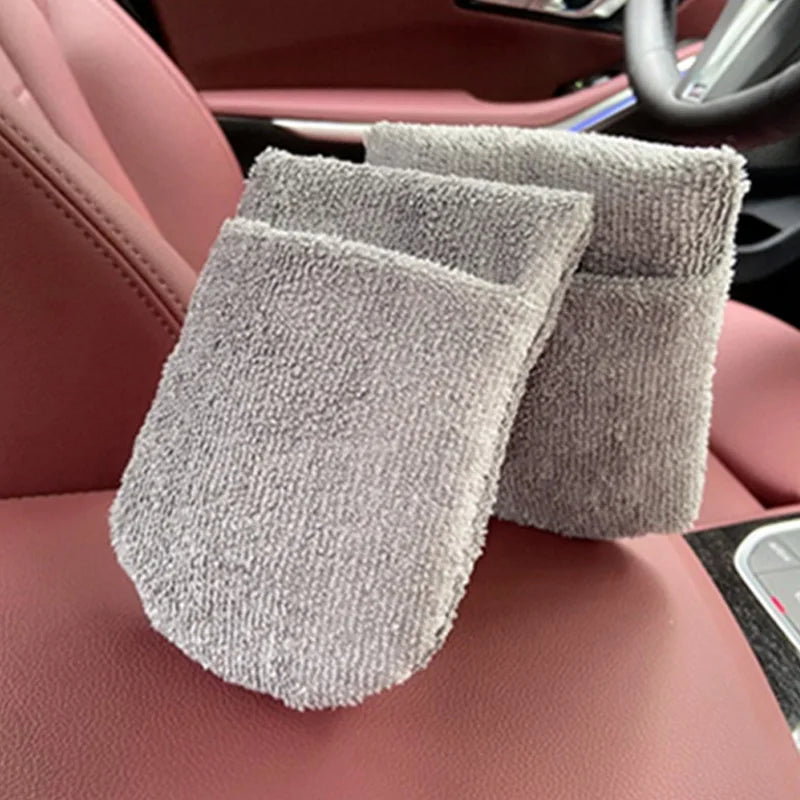 Microfibre Wax Applicator Mitts, 5-Pack