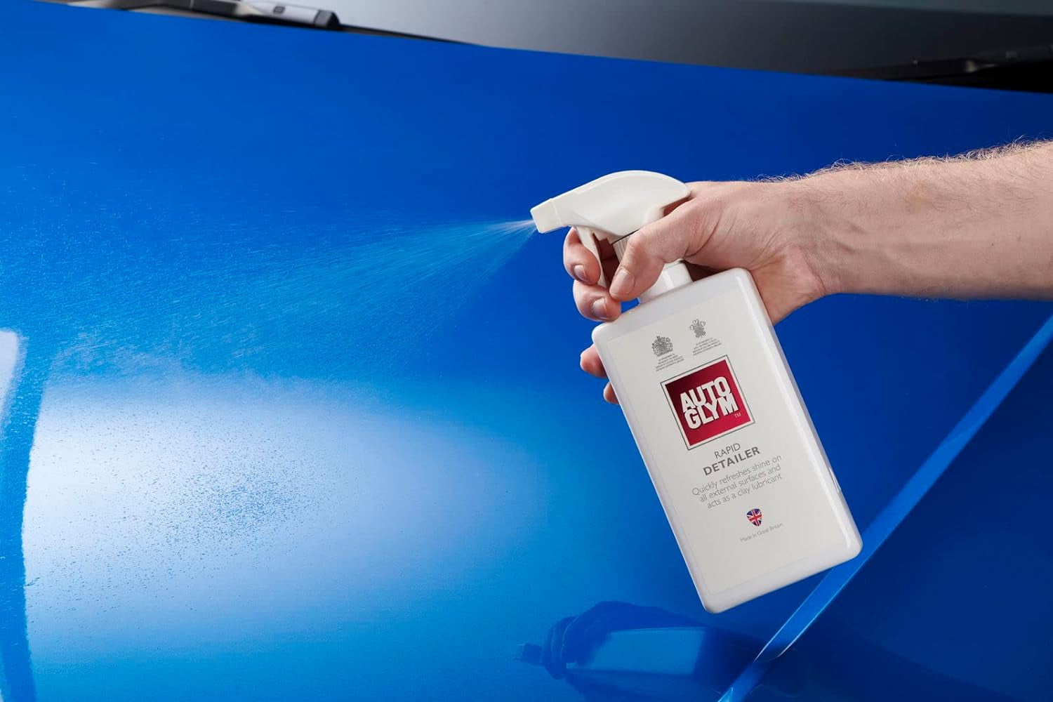 Rapid Detailer 500Ml - a Quick and Easy Car Detailing Spray for Cleaning, Protecting and Restoring Shine to Exterior Paint and Other Surfaces