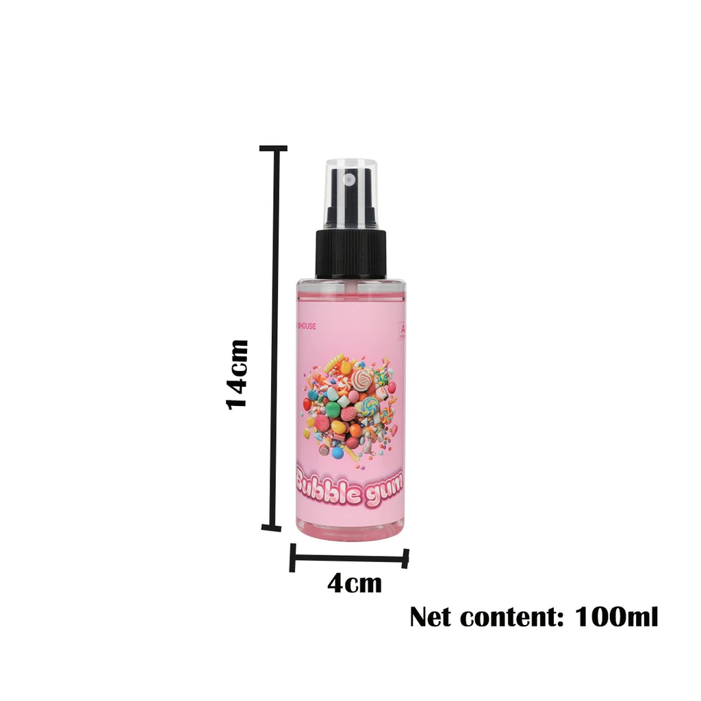 Size diagram – 14 cm tall, 4 cm wide, 100 ml