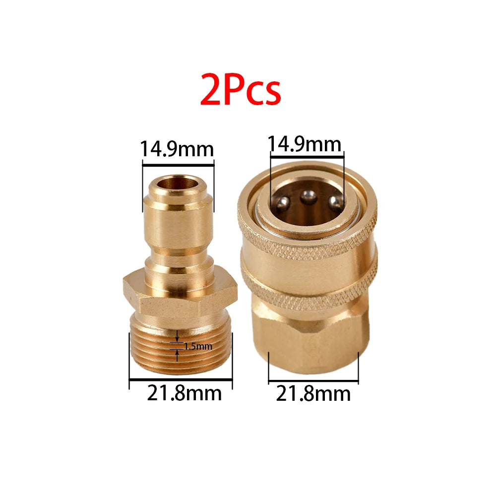 Pressure Washer M22 Adapter Quick Connector