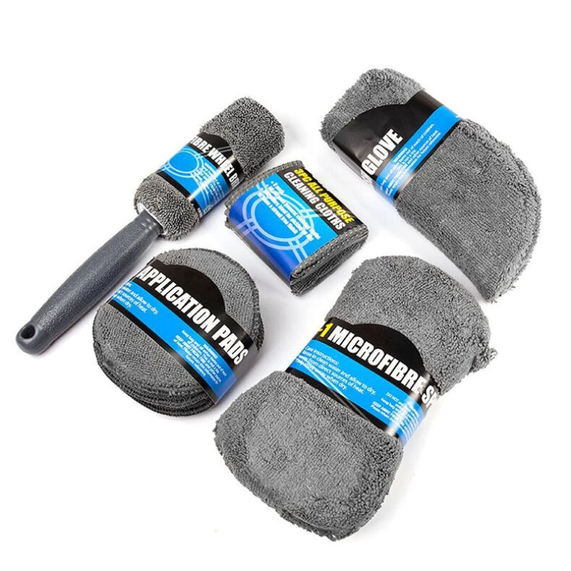 9Pc Car Wash Cleaning Kit
