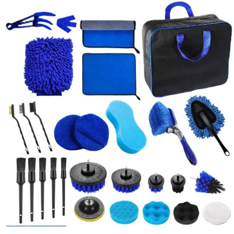 29Pc Car Cleaning Tools Kit
